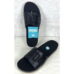 REEF Horizon Hi Slide Sandal Cushion Comfort Women's Black Size 10 NEW (no box)